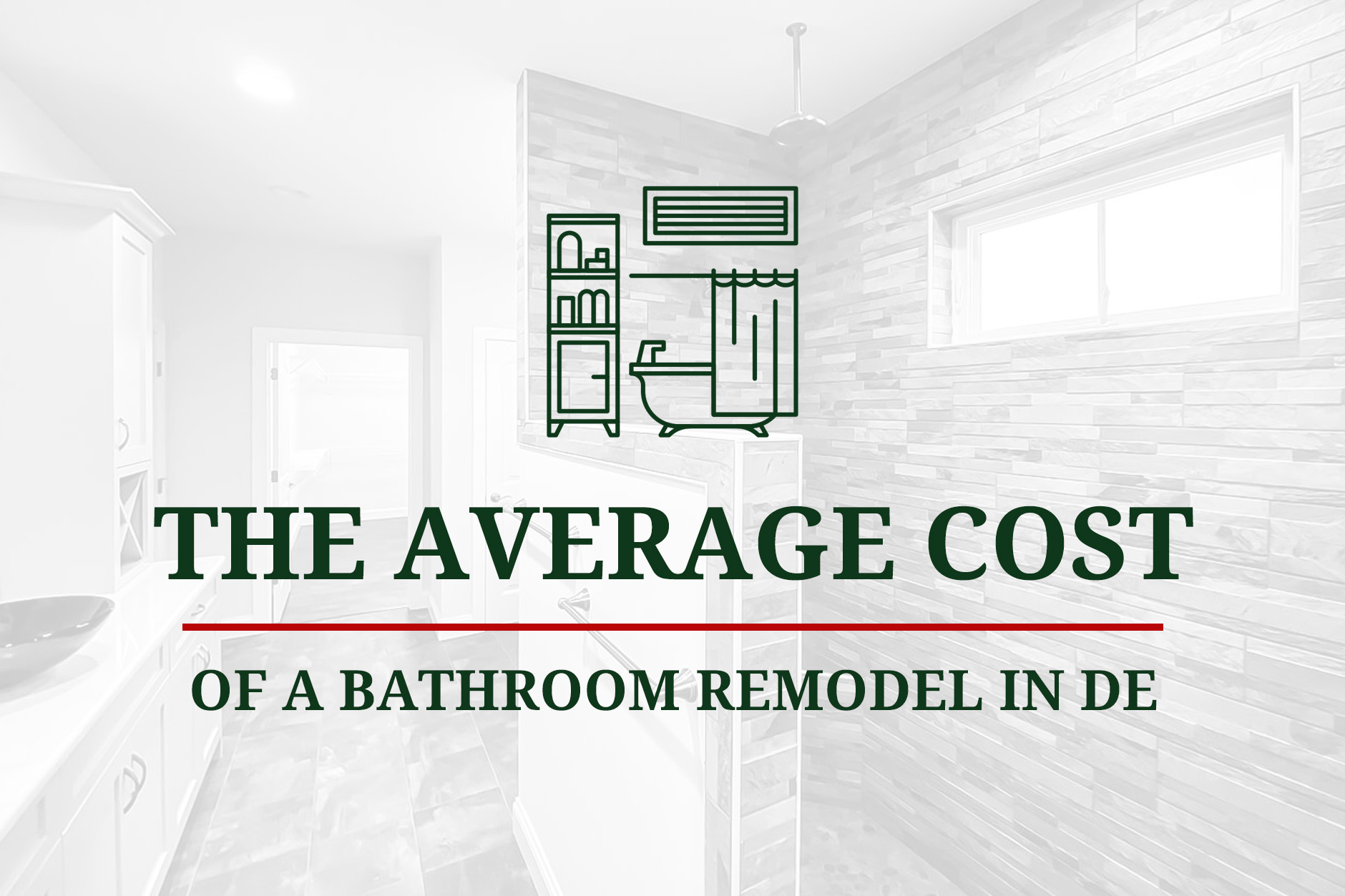 Average Cost Of A Bathroom Remodel In DE